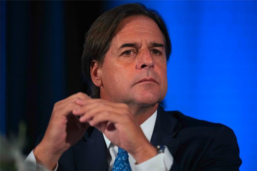 Luis Alberto Lacalle Pou führt eine Mitte-rechts-Regierung an. Bislang blieb das Staatsoberhaupt noch verschont vom Politskandal um den Drogenhändler Sebastián Marset.
