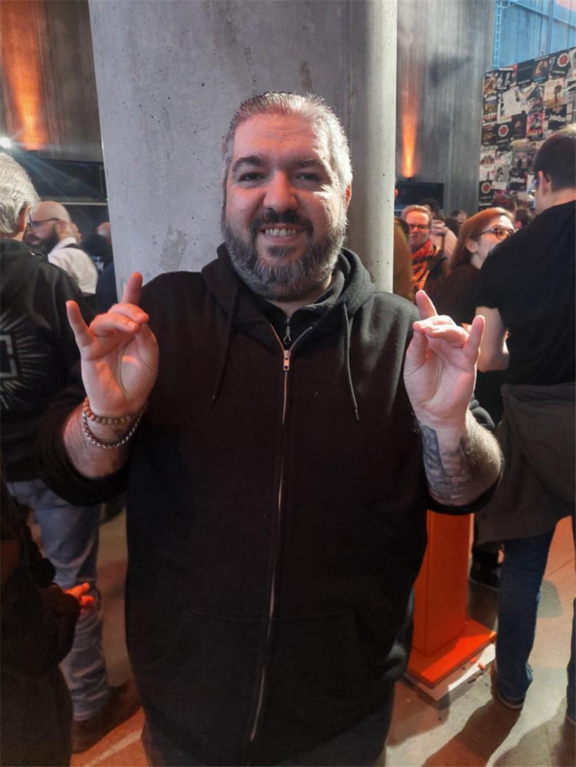 Luis has been a fan of the band since 2015
