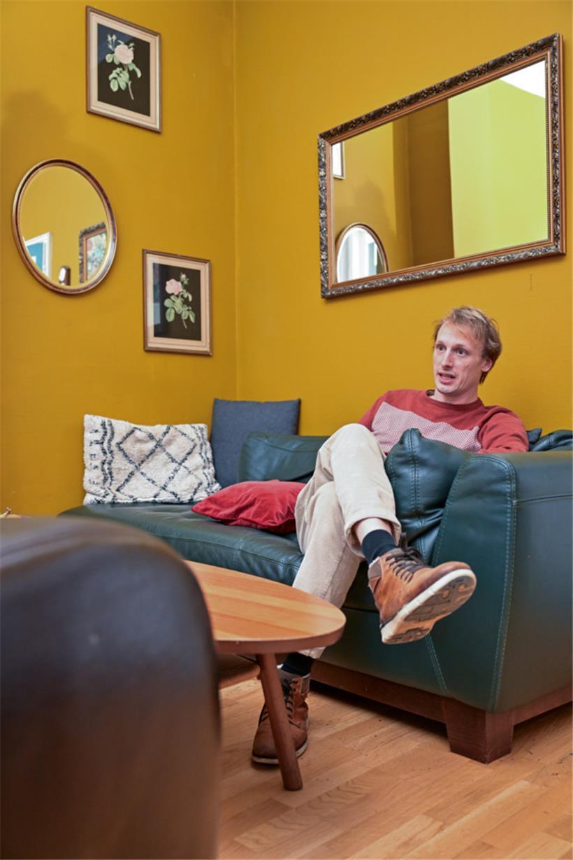 Luka Heindrichs hat „de Gudde Wëllen“ mit gegründet und in der Anfangszeit im wahrsten Sinne des Wortes seine Nächte dort verbracht
