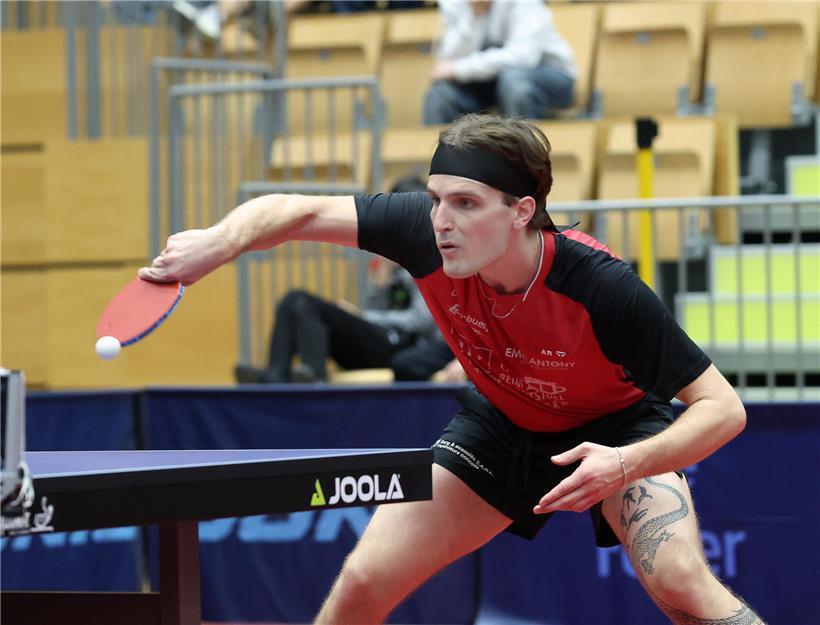 Luka Mladenovic feiert den Sieg im spannenden Landesmeister-Finale gegen Mael van Dessel