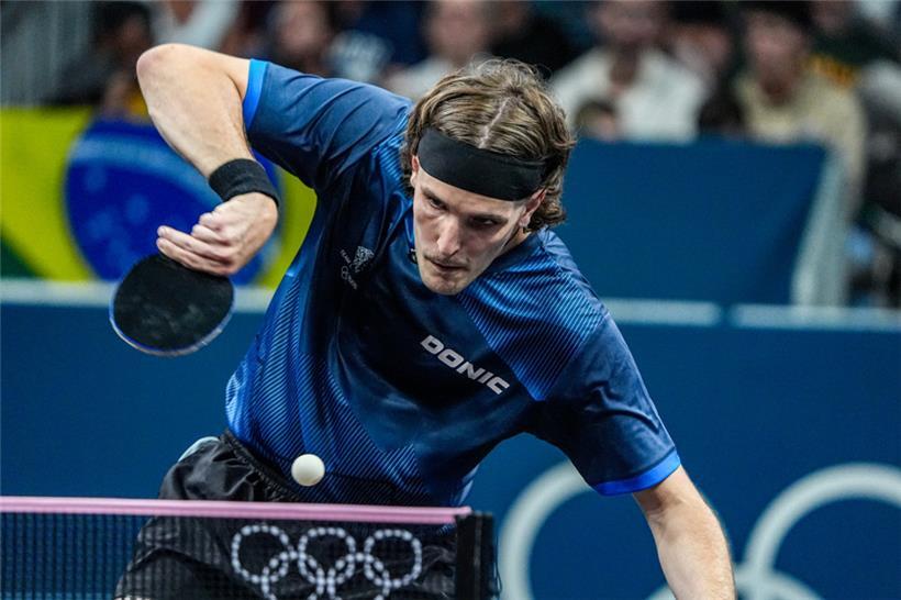 Luka Mladenovic hatte einen Satz fast – aber nur fast – in der Tasche