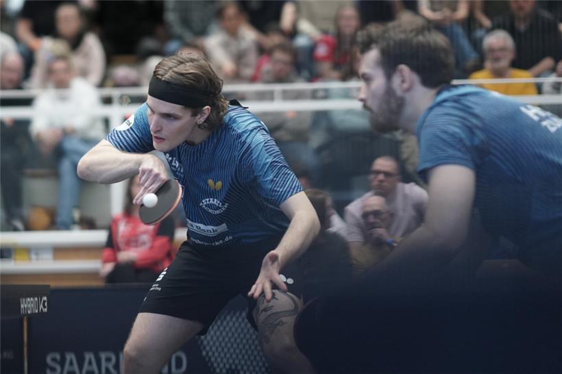 Luka Mladenovic mit Sam Walker im Doppel