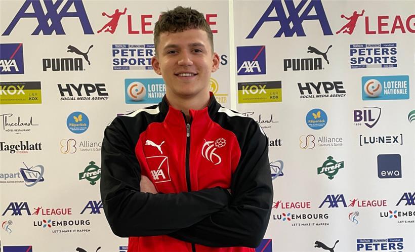 Luke Dumont ist seit 2024 in der Akademie des THW Kiel
