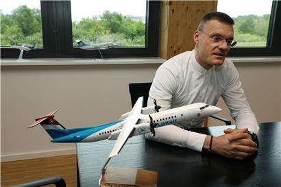 Luxairs Generaldirektor Gilles Feith
