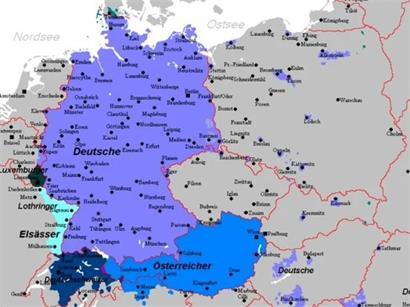 Luxemburg als deutsches Gebiet? Ein AfD-Führungsmitglied hat diese Karte, die „das ganze deutsche Volk in einem Staat vereint“, gepostet.