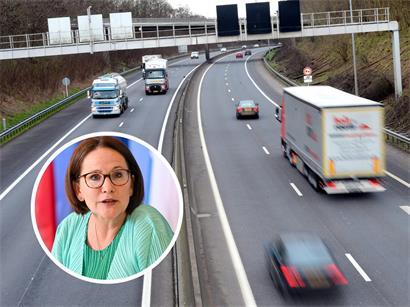 Luxemburg hat sich laut Mobilitätsministerin Backes in Belgien nach einer potenziellen gebührenfreien Grenzzone erkundigt