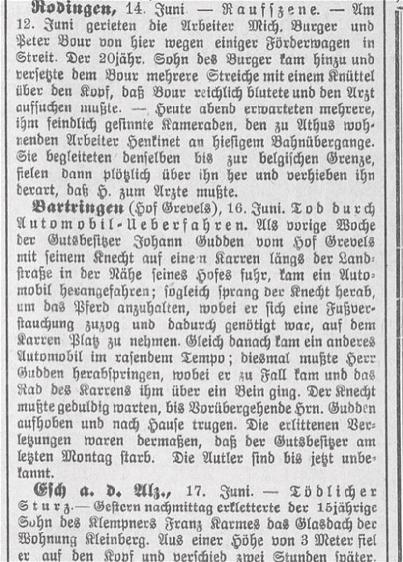 „Luxemburger Wort“ vom 18. Juni 1904

