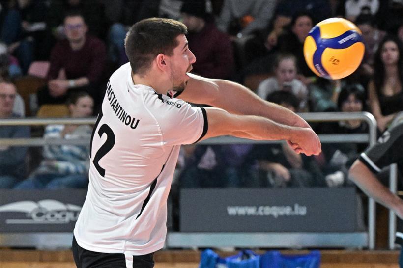 Luxemburgs Herren um Michail Constantinou sind mit einem Sieg ins Turnier gestartet
