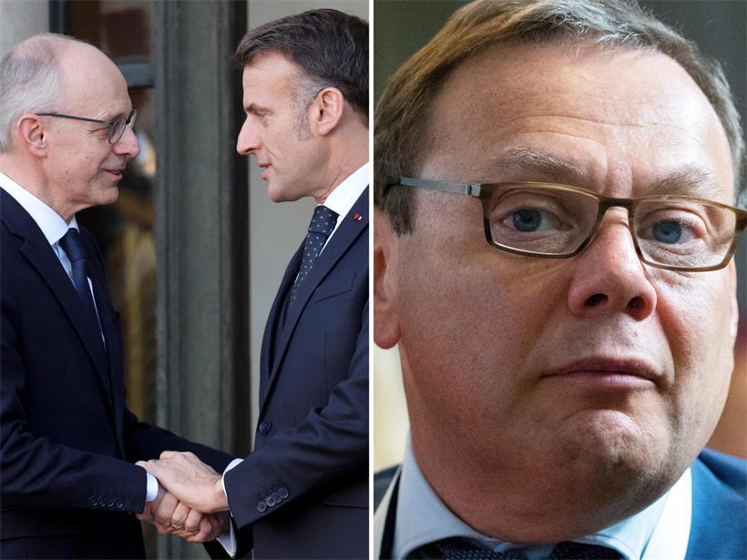 Luxemburgs Premierminister Luc Frieden und Frankreichs Präsident Emmanuel Macron beim Treffen der „Koalition der Willigen“ in Paris im Januar, Oligarch Michail Fridman: Frage der „nationalen Sicherheit“