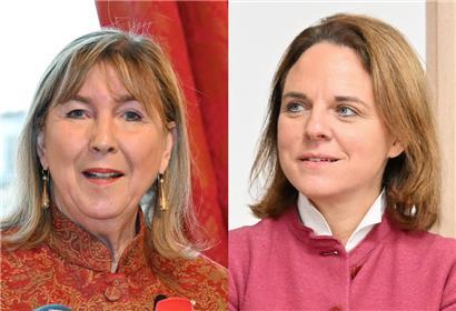 Lydie Polfer und Corinne Cahen werden bei den Gemeindewahlen 2023 antreten
