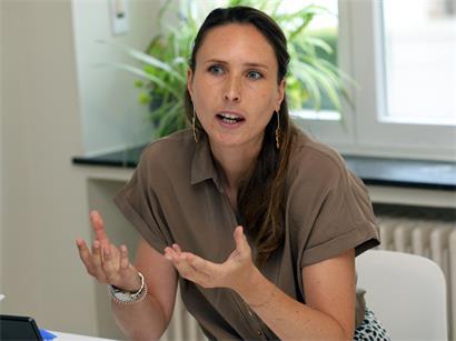 Lynn Elvinger ist ausgebildete Sozialarbeiterin und Abteilungsleiterin der AIS Kordall