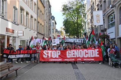 Macht, Ohnmacht, Verzweiflung? Straßenprotest beim „March for Palestine“ vom 28. September
