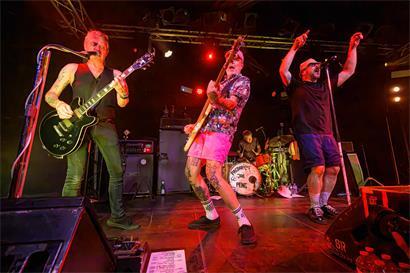 Machten ihrem Ruf alle Ehre: die Beatsteaks im Atelier