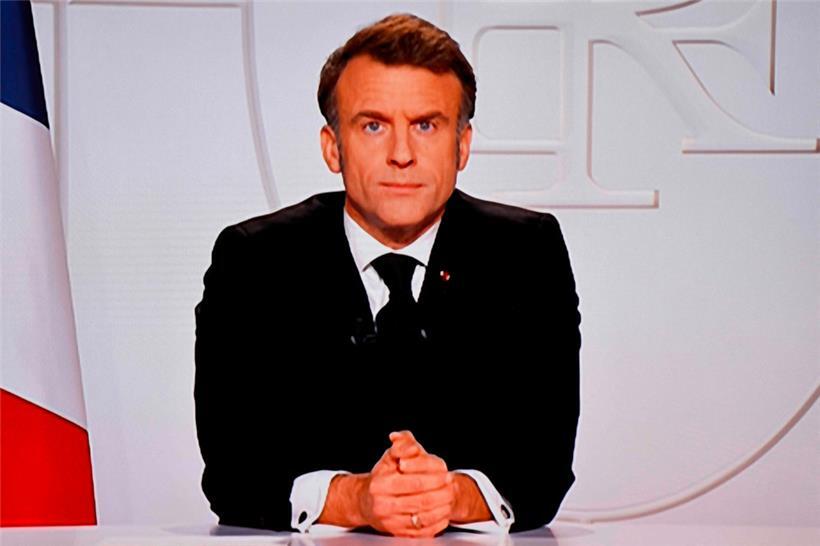 Macron wendet sich am 5. März um 20.00 Uhr in einer Fernsehansprache an Frankreich.
