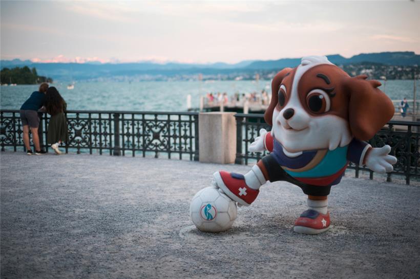 Maddli heißt das Maskottchen der Europameisterschaft 2025
