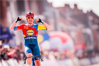 Mads Pedersen siegte zum dritten Mal bei Gent-Wevelgem

