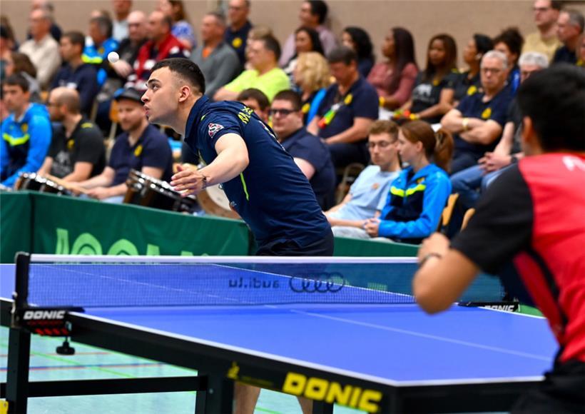 Maël Van Dessel spielte am Sonntag sein letztes Match für Hostert/Folschette
