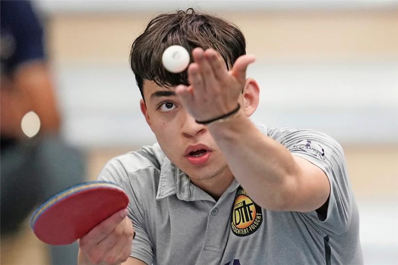 Maël van Dessel wird mit seinem Klub Hostert/Folschette am Samstag in Piräus aufschlagen
