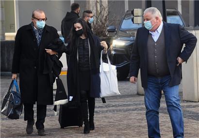 März 2021: Flavio Becca (rechts) und Star-Strafverteidiger Me Hervé Temime (links) bei der Ankunft in der „Cité judiciaire“. „Es liegt kein penales Vergehen vor“, so die Verteidigung damals. Die Strafanwaltschaft sah das anders und warf dem Luxemburger Bauunternehmer betrügerische Absichten vor.
