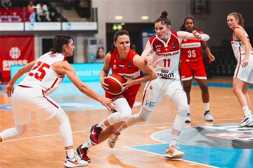 Magaly Meynadier steuerte fünf Punkte zum Sieg der FLBB-Auswahl bei
