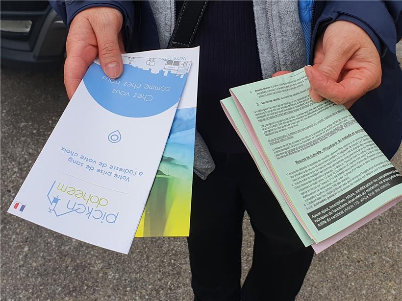 Maggie hat mehrere Informationsbroschüren erhalten und wurde außerdem für mindestens eine Woche unter Quarantäne gestellt
