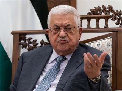 Mahmut Abbas, 90, Präsident der Palästinensischen Autonomiegebiete, seit 2005 im Amt, Porträt und offizielle Aufnahme
