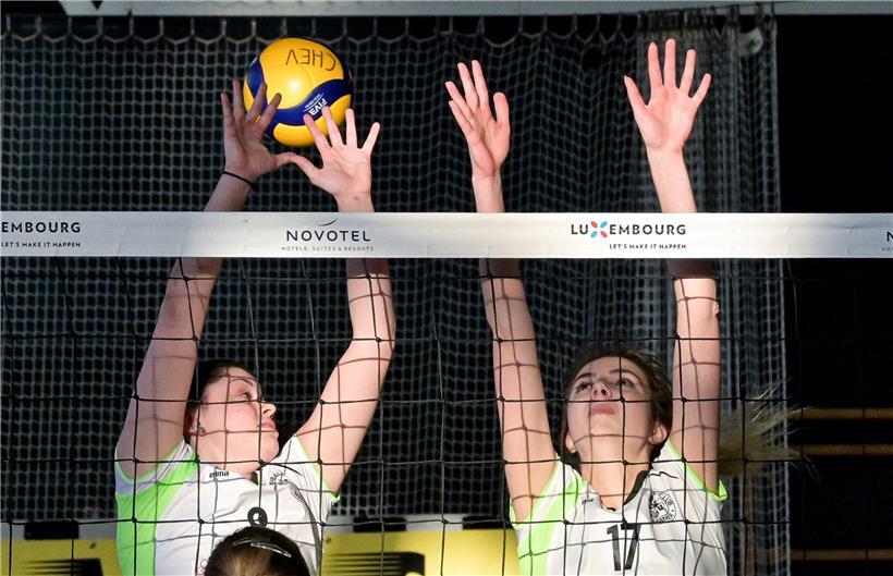 Mamer (Christelle Nicolay und Giulia Tarantini) muss sein Team für das Finale umstellen
