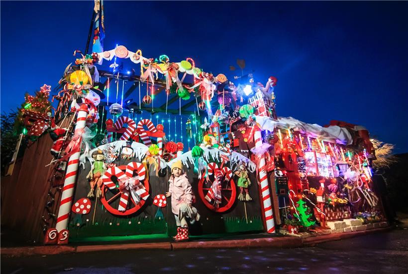 Man sollte nicht übertreiben mit der Weihnachtsbeleuchtung, rät Daniel Gliedner. Etwas weniger ist manchmal mehr. 
