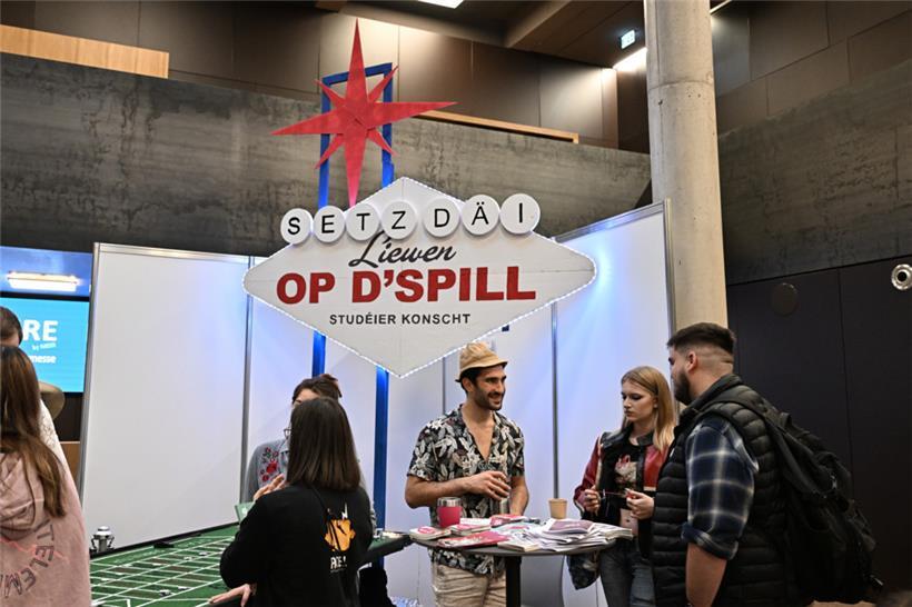 Manche Stände wurden auf kreative Weise in Szene gesetzt