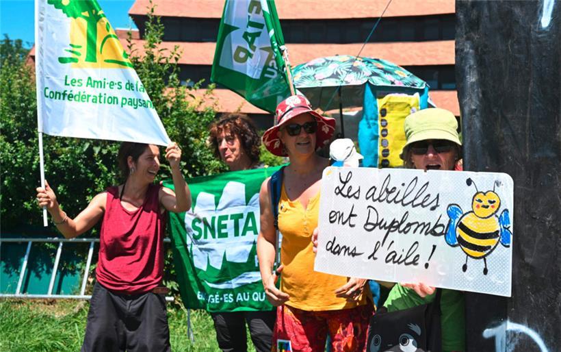 Manifestation contre la loi Duplomb en juin à Pau
