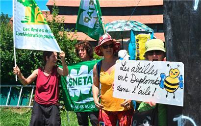Manifestation contre la loi Duplomb en juin à Pau
