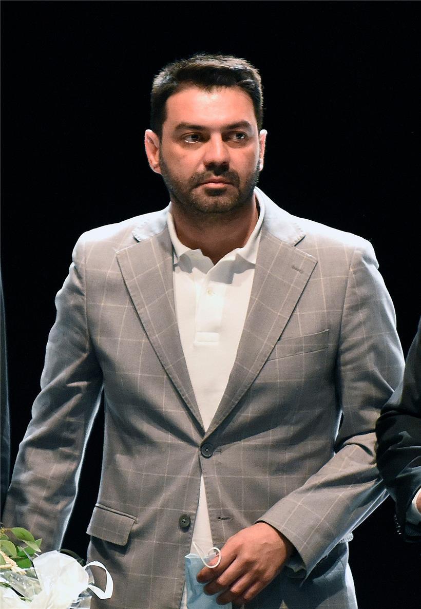 Manthos Poulinakis ist gestern bereits wieder in die Heimat aufgebrochen
