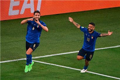 Manuel Locatelli und Lorenzo Insigne gehören nach der Vorrunde zu den Titelaspiranten
