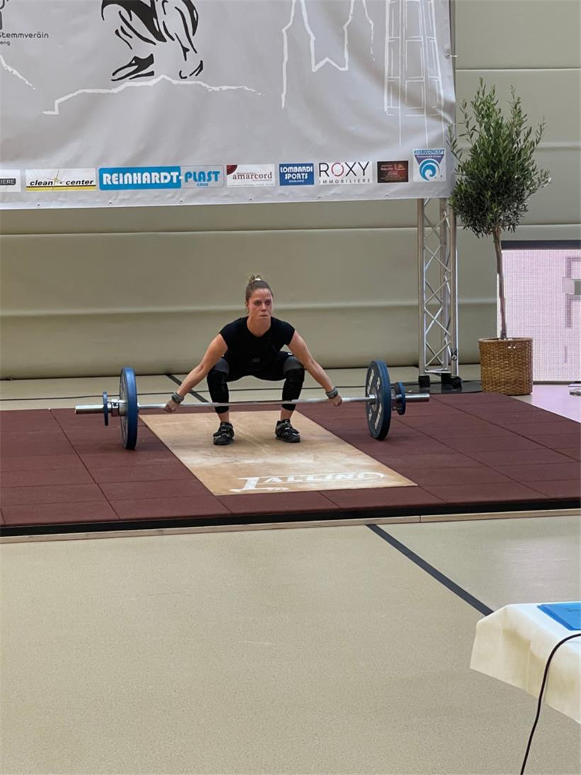 Mara Strzykala bei den Südwestdeutschen Meisterschaften 2022
