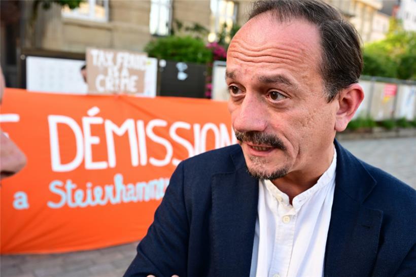 Marc Baum („déi Lénk“) hatte bereits gegen das Vorgehen von frEsch im Umgang mit Richtung22 im Bâtiment4 protestiert
