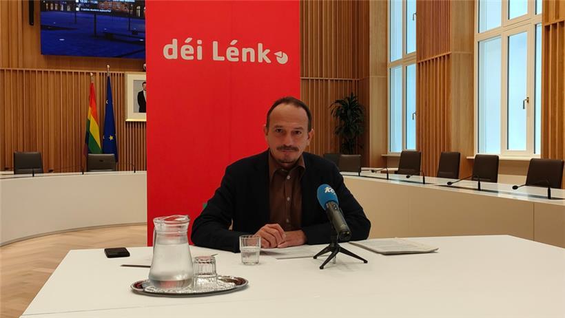 Marc Baum („déi Lénk“) lässt den Fall Pim Knaff nicht auf sich beruhen
