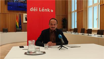 Marc Baum („déi Lénk“) lässt den Fall Pim Knaff nicht auf sich beruhen
