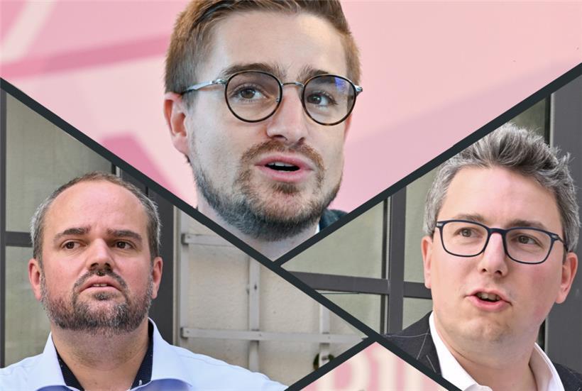 Marc Goergen, Ben Polidori und Sven Clement
