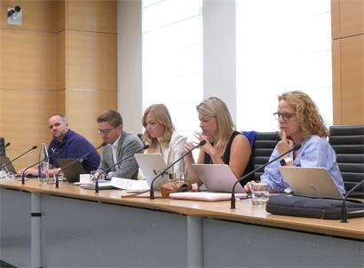 Marc Goergen (Piraten), Ben Polidori, Taina Bofferding (LSAP) und Djuna Bernard (Grüne) erhielten auf ihre Frage keine Antwort