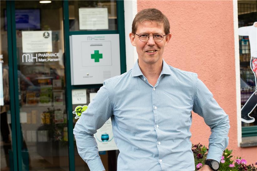 Marc Hansen arbeitet seit rund 28 Jahren als Apotheker
