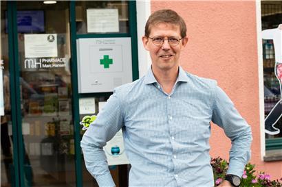 Marc Hansen arbeitet seit rund 28 Jahren als Apotheker

