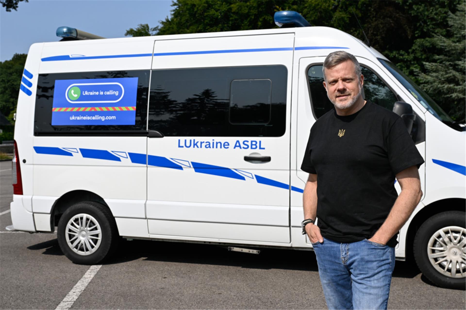 Mark Kitchell Tageblatt.lu | Ein Mann mit einer Mission | Mit dem Krankenwagen an die ...