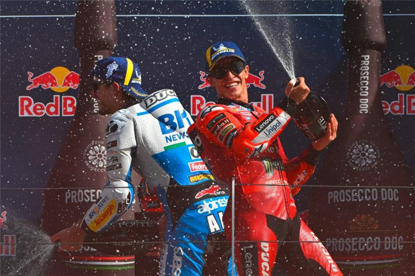 Marc Márquez stand in dieser Saison in 32 Rennen 28-mal auf dem Podium
