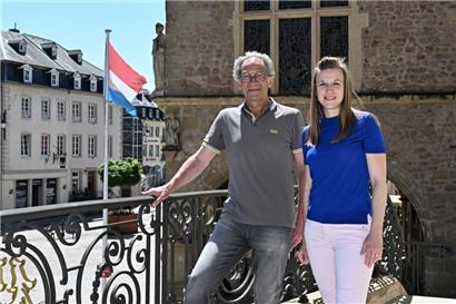 Marcel Heinen und Carole Hartmann sind zufrieden mit ihrer Arbeit in der Opposition
