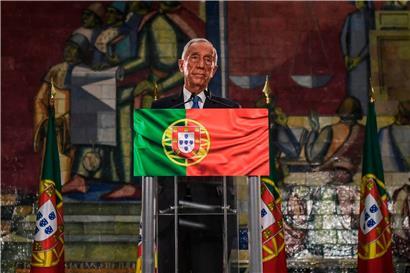 Marcelo Rebelo de Sousa (72) spricht nach seinem Wahlsieg
