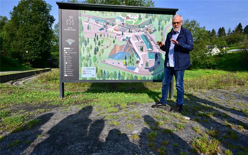 Marco Schank, Präsident der Interessengruppen rund um Schiefergrube in Obermarte...