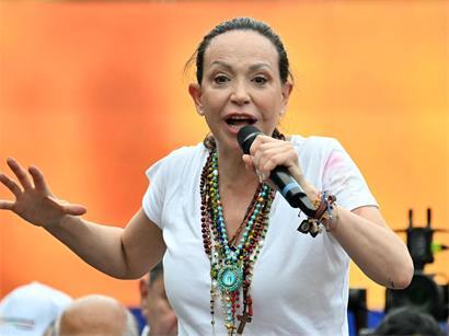 María Corina Machado hatte im Dezember vergangenen Jahres heimlich das Land verlassen