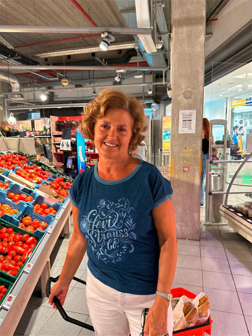 Maria kann sich (wieder) eine Zeit ohne Plastiktüten vorstellen
