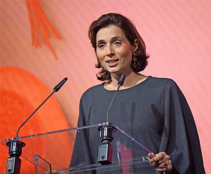 Maria von Boch zeigte sich stolz und geehrt, dass ihr Haus dieses weltweit beach...