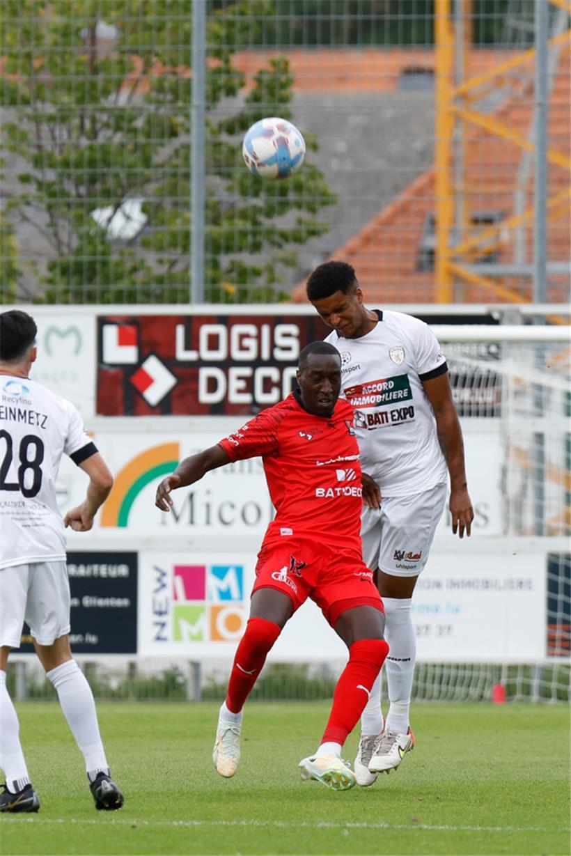 Marian Sarr (r.) fühlt sich in Luxemburg sehr wohl
